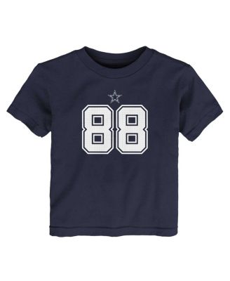 Toddler Boys and Girls CeeDee Lamb Navy Dallas Cowboys Player Name and Number T-shirt