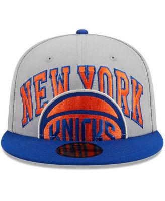 Men's Gray, Blue New York Knicks Tip-Off Two-Tone 59FIFTY Fitted Hat