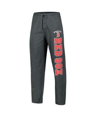 Men's Charcoal, Navy Boston Red Sox Meter T-shirt and Pants Sleep Set