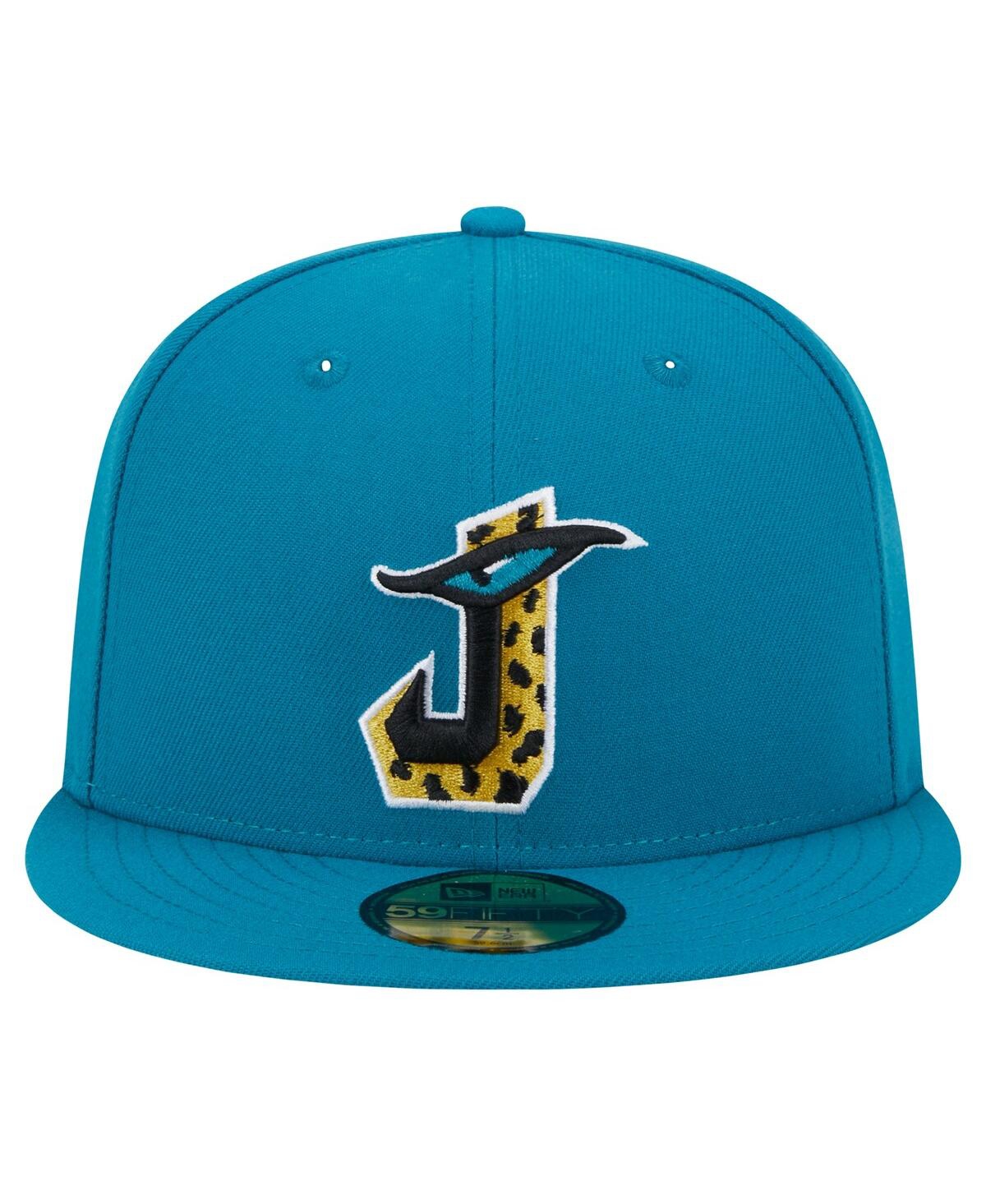 Men's New EraJacksonville Jaguars City Originals 59FIFTY Fitted Hat - Teal