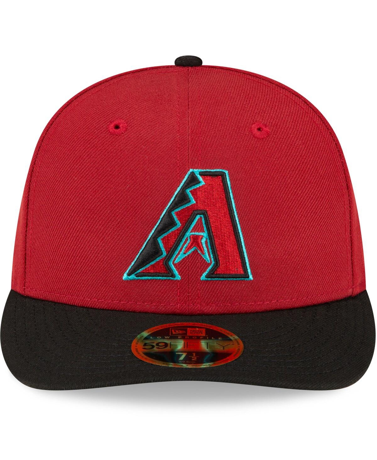 Men's New Era Black Arizona Diamondbacks Home Authentic Collection On-Field Low Profile 59FIFTY Fitted Hat - Black