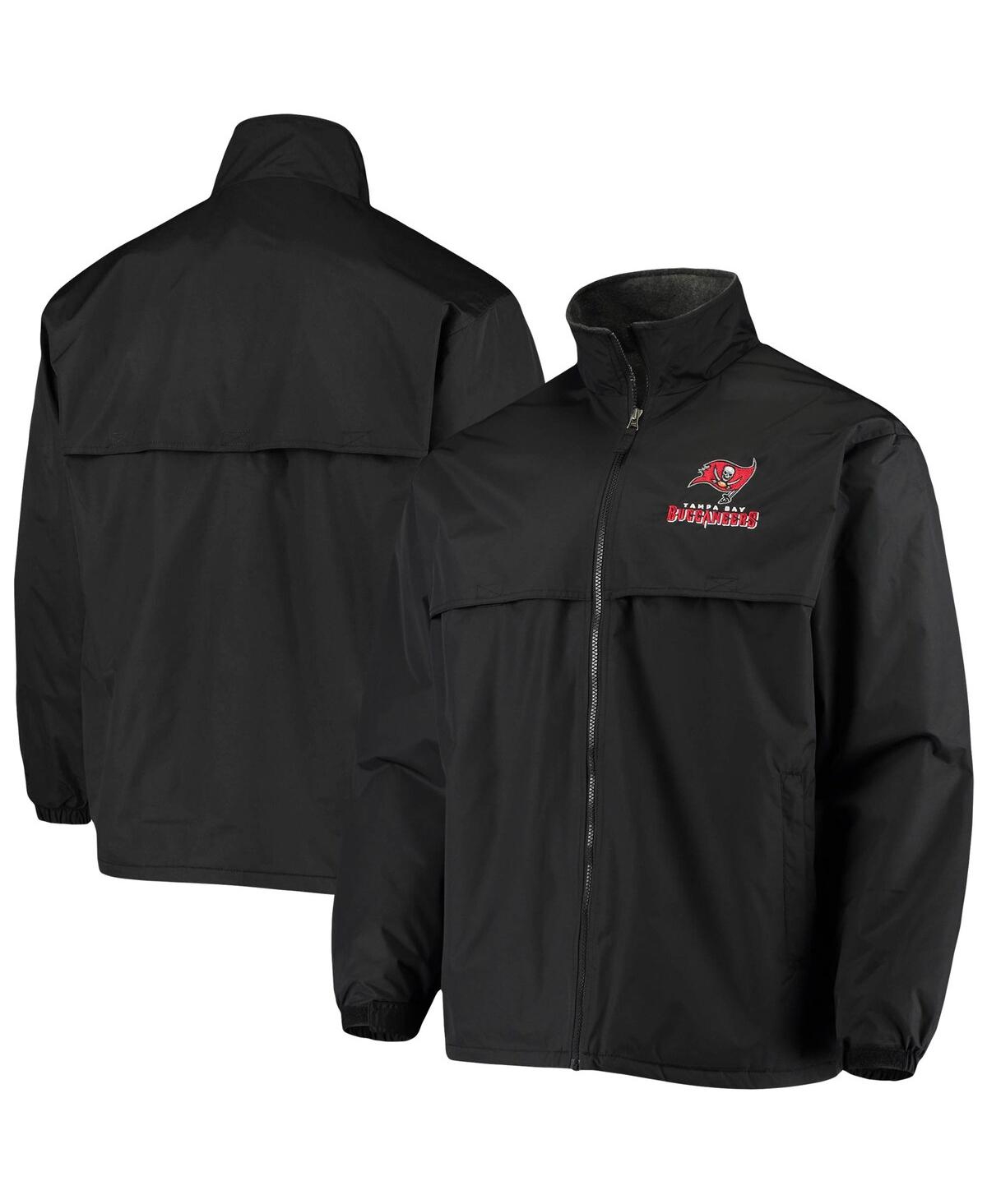Shop Dunbrooke Men's  Black Tampa Bay Buccaneers Triumph Fleece Full-zip Jacket