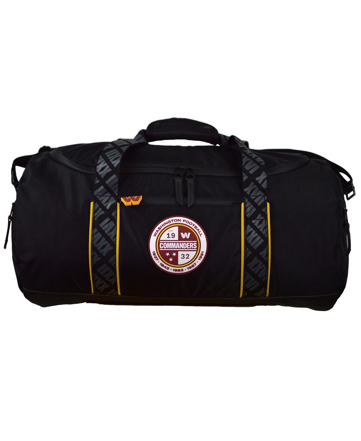 Dc ProperWashington Commanders Jetsetter Duffel Bag - Black