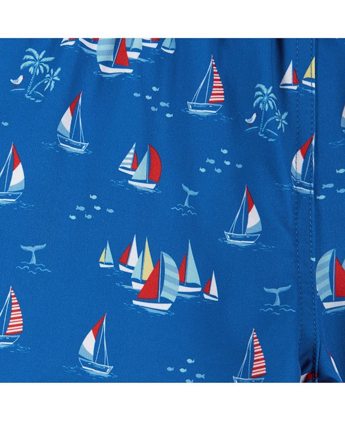 Andy & Evan Toddler/Child Boys Sailboat Print Board short Macy's