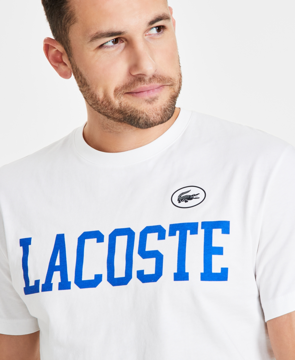 Shop Lacoste Men's Classic-fit Logo T-shirt In Nymphea