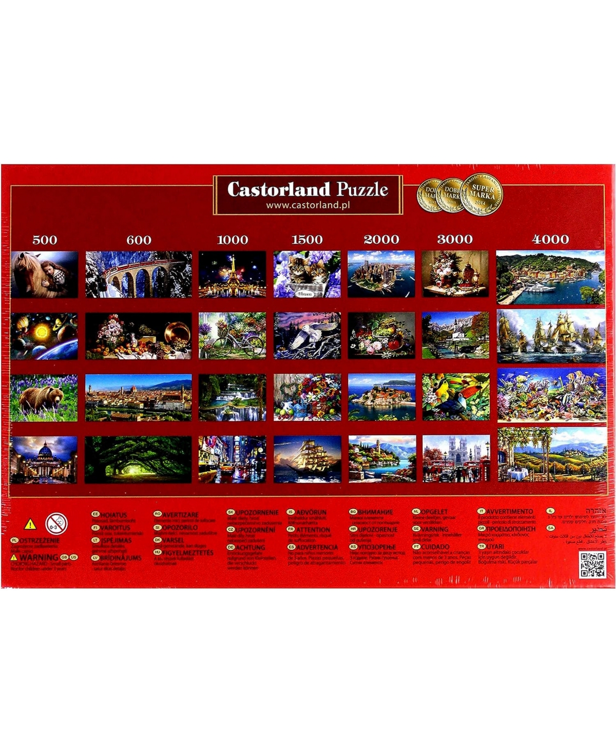Castorland Mountain Ride 500 Piece Jigsaw Puzzle