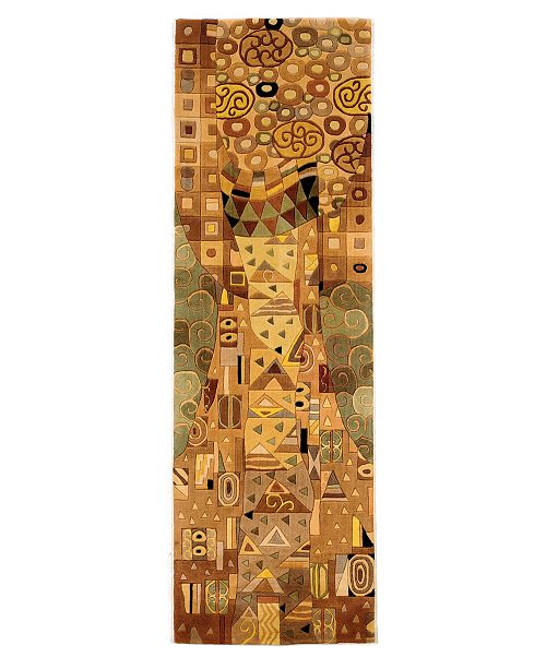 Momeni Area Rug Perspective Ramses Multi 2 6" x 12 Runner Rug