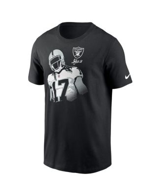 Men's Davante Adams Black Las Vegas Raiders Player Graphic T-shirt