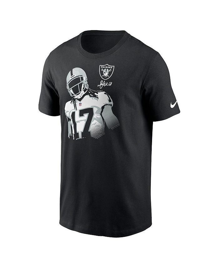 Nike Men's Davante Adams Black Las Vegas Raiders Player Graphic T-shirt ...