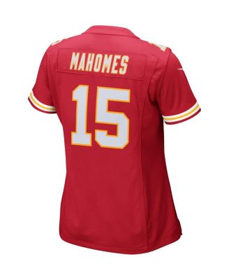 Women's Patrick Mahomes Red Kansas City Chiefs Game Jersey
