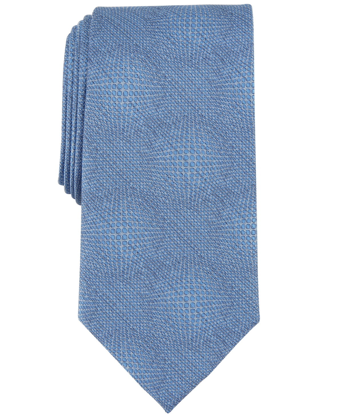 Shop Perry Ellis Men's Barden Geo-print Tie In Blue