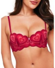 XOXO Womens Gentle Lift Bras Underwire Padded 2-Pack Nylon Blend (A) 40D  for sale online
