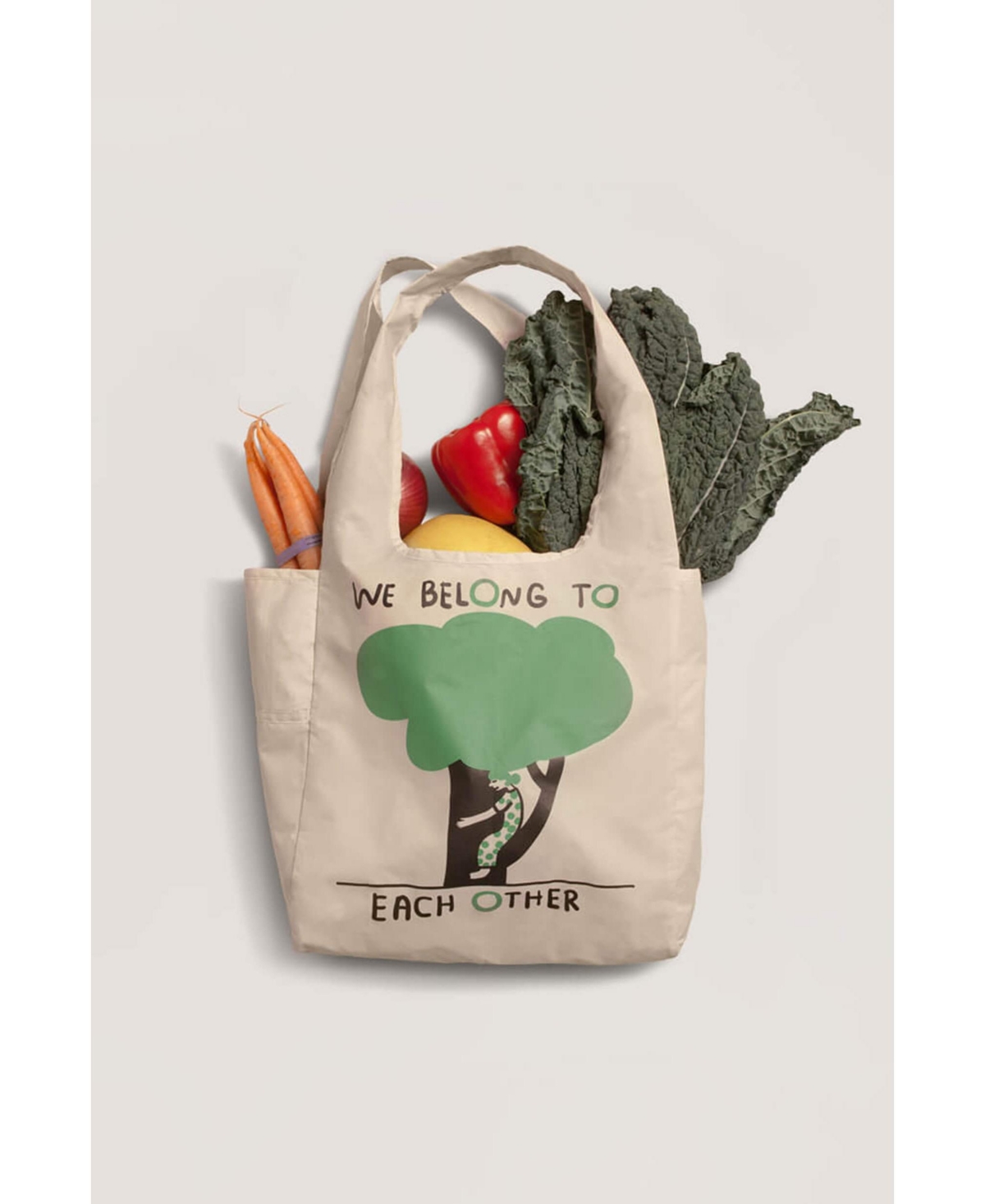 Packable Tote Bag - Green
