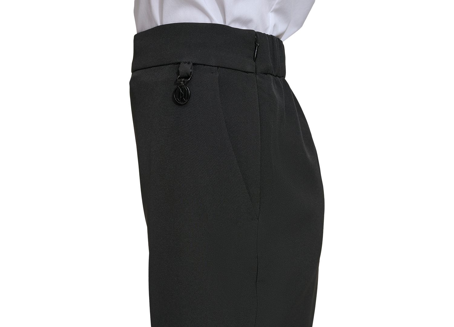 Karl Lagerfeld Women's Logo Slim-Leg Pants