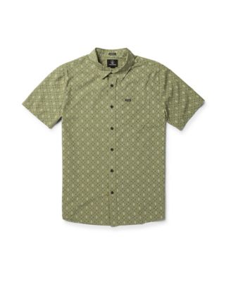 Volcom Men's Star Shields Stone Short Sleeves T-Shirt Black Size XX-La