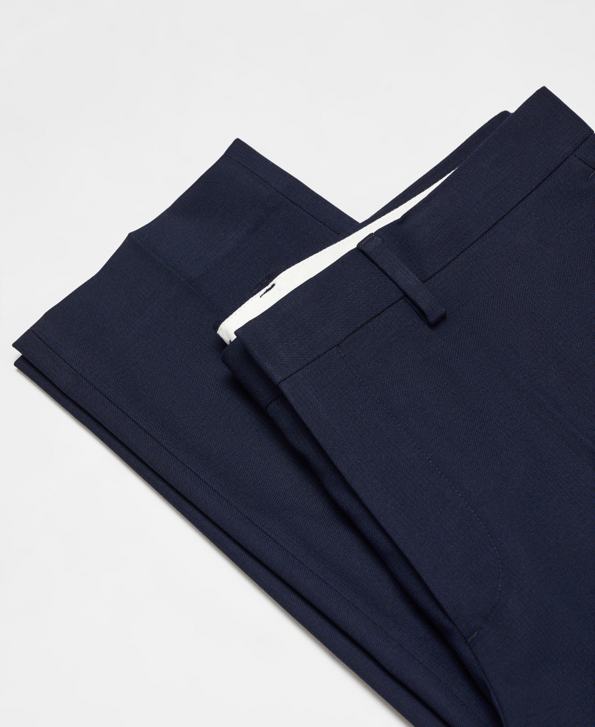 Shop Mango Men's Stretch Fabric Super Slim-fit Suit Pants In Dark Navy