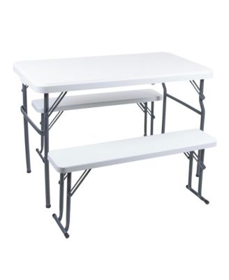 Stan sport Heavy-Duty Camp Table with Benches