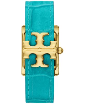 大人気！ Tory Burch トリーバーチ ELEANOR BLUE Leather Watch Womens Wristwatch TORY BURCH THE ELEANOR TBW1065 Leather