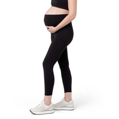Maternity Ripe Tempo Active Crop Legging Black