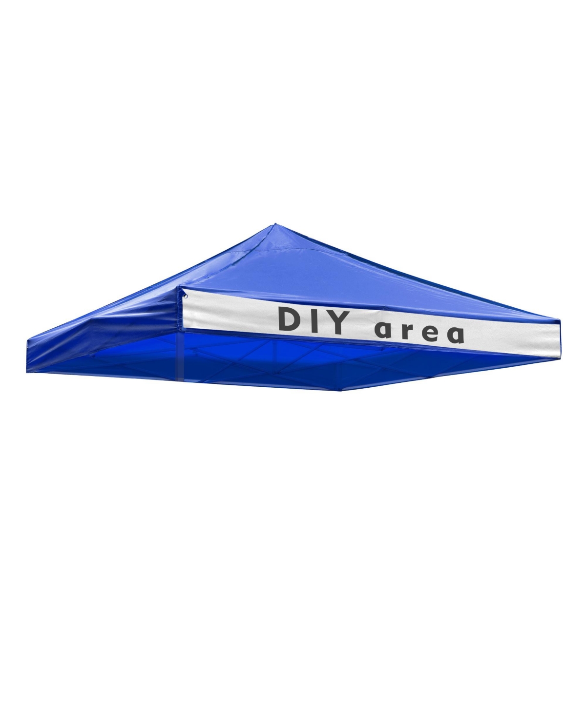9.6x9.6ft Canopy Replacement Top for 10ft Ez Tent Oxford Cover Outdoor - Blue