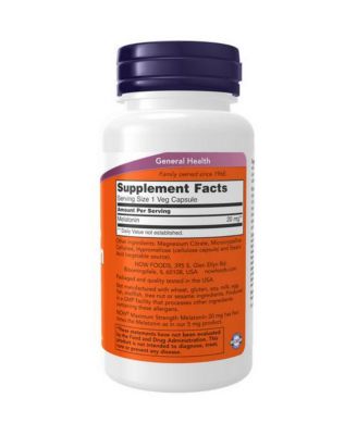 Melatonin, 20mg, 90 Veg Caps