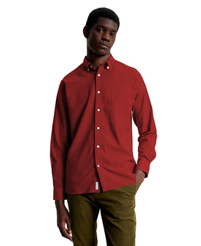 G.H. Bass & Co. Men's Essential Long-Sleeve Shirt - Macy's
