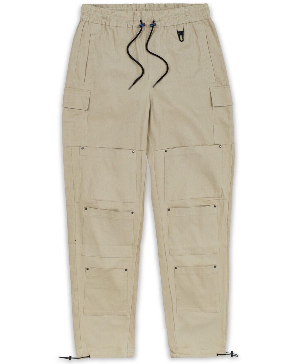 Men's Luther Utility Cargo Pants - Burgundy