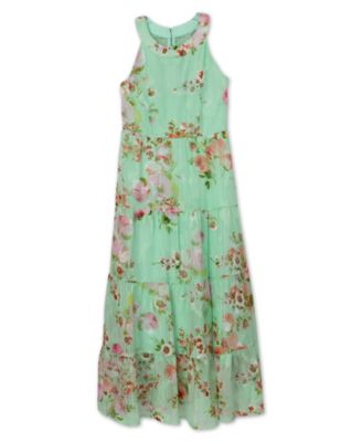 Speechless Women's Short Sleeve Maxi Dress With Ruffles & Smocked Back - Flowy Casual Summer Dress - View #4