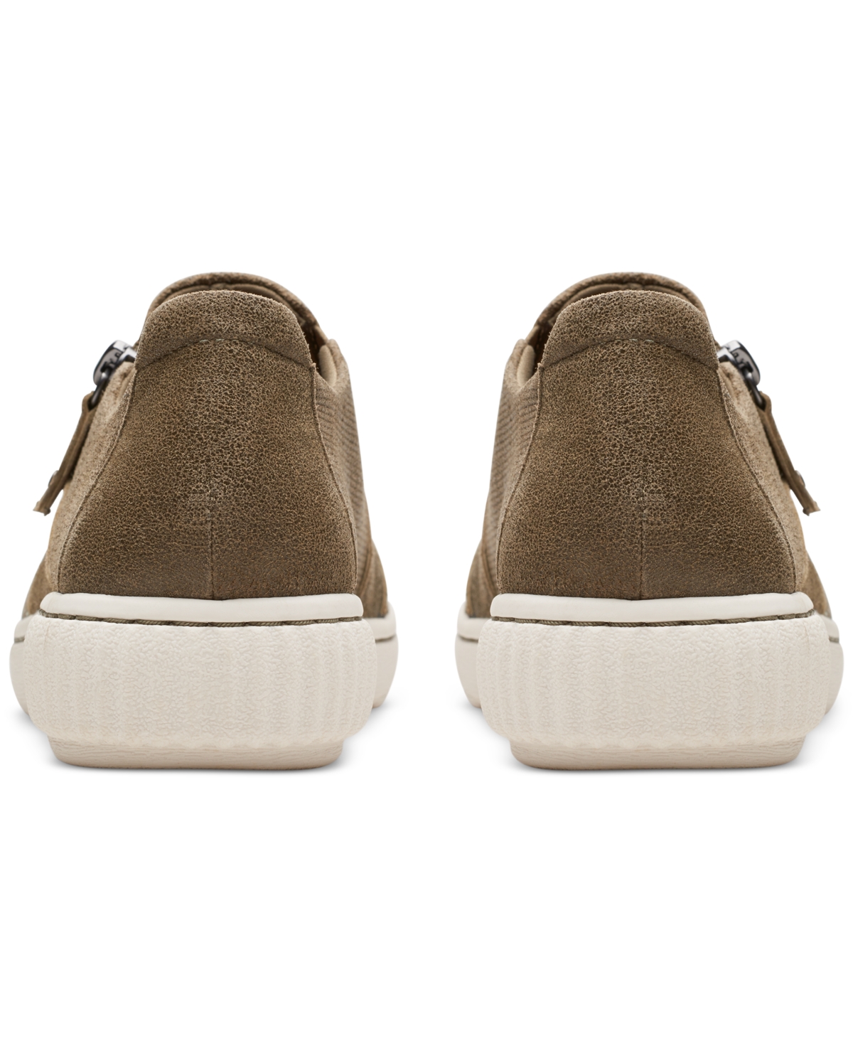 Clarks Women's Caroline Grace Side-Zip Comfort Flats