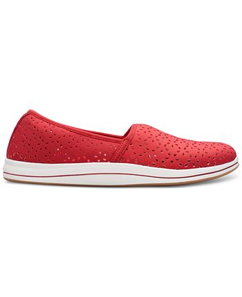 Clarks Women's Cloudsteppers Breeze Emily Perforated Loafer Flats - Macy's