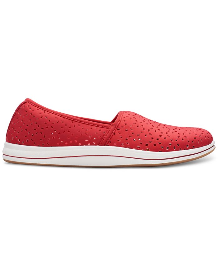 Clarks Women's Cloudsteppers Breeze Emily Perforated Loafer Flats - Macy's