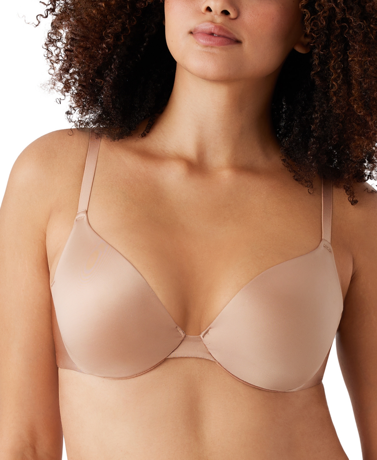 Shop Wacoal Women's Inner Sheen Contour T-shirt Bra 853397 In Roebuck