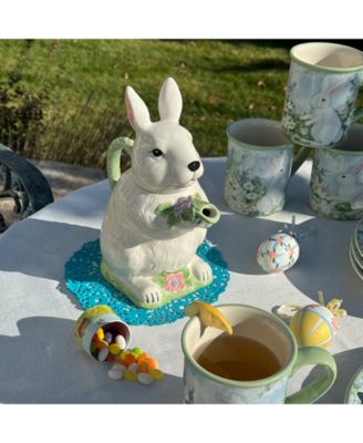 Easter Morning Figural Bunny Teapot