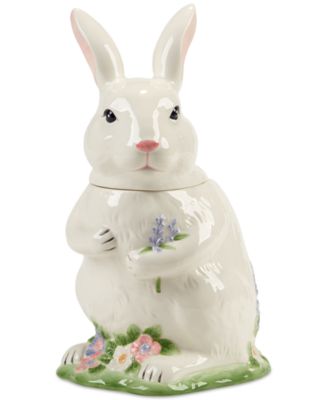 Easter Morning Figural Bunny Cookie Jar