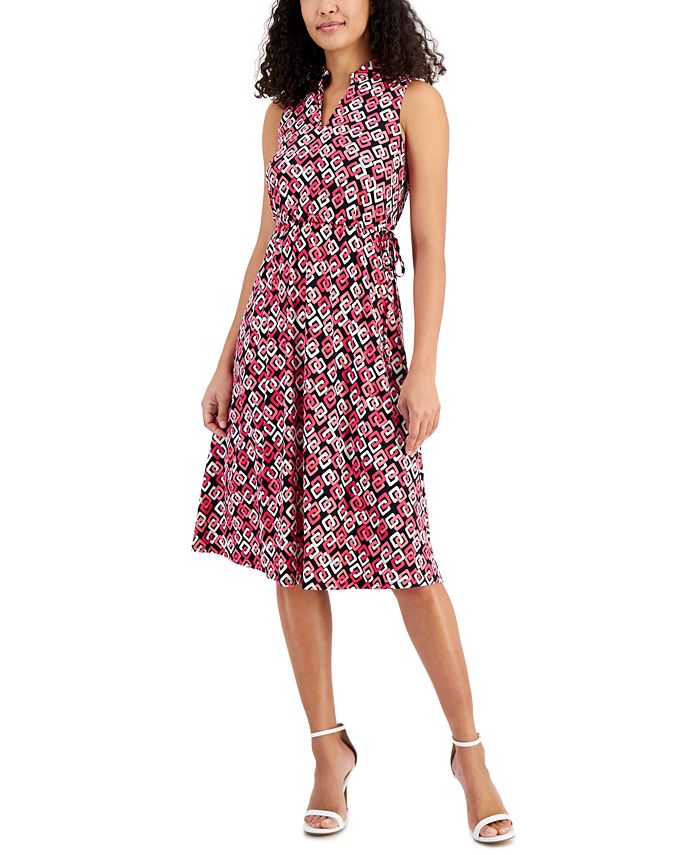 Anne klein drawstring shop dress