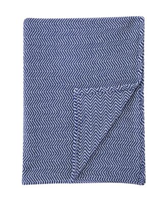 Herringbone Cotton Blanket, King
