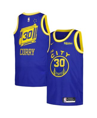 Nike Men's Stephen Curry Royal Golden State Warriors Swingman Player ...