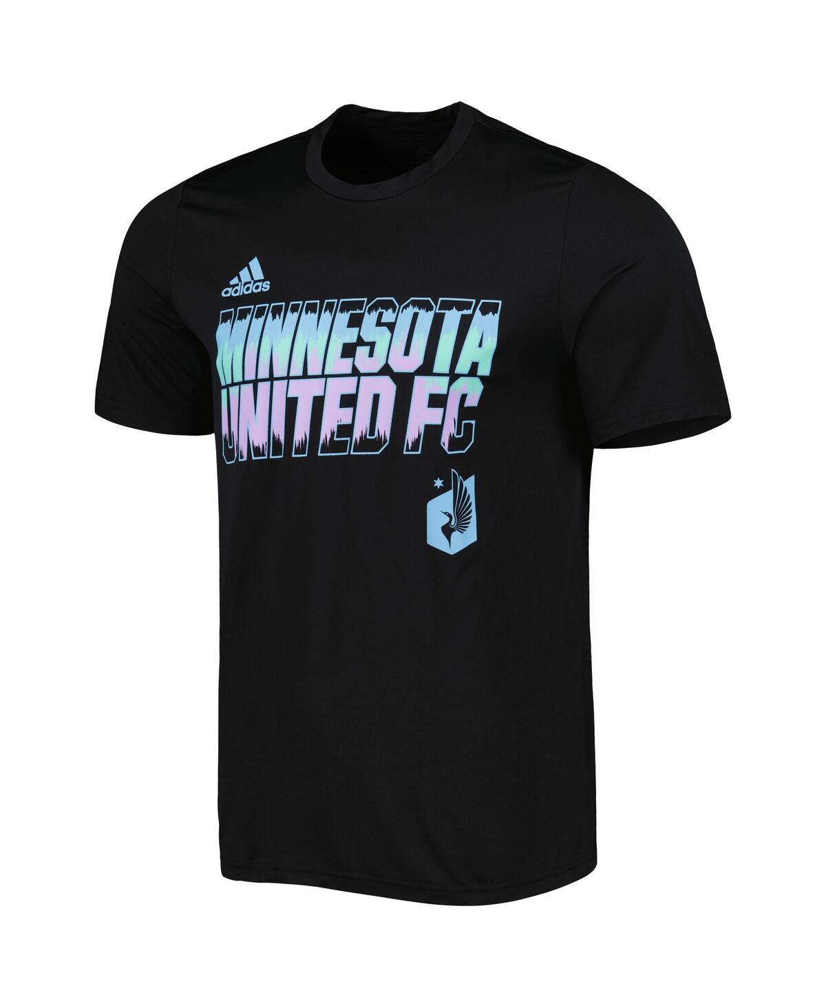 Men's adidasMinnesota United Fc Team Jersey Hook Aeroready T-shirt - Black