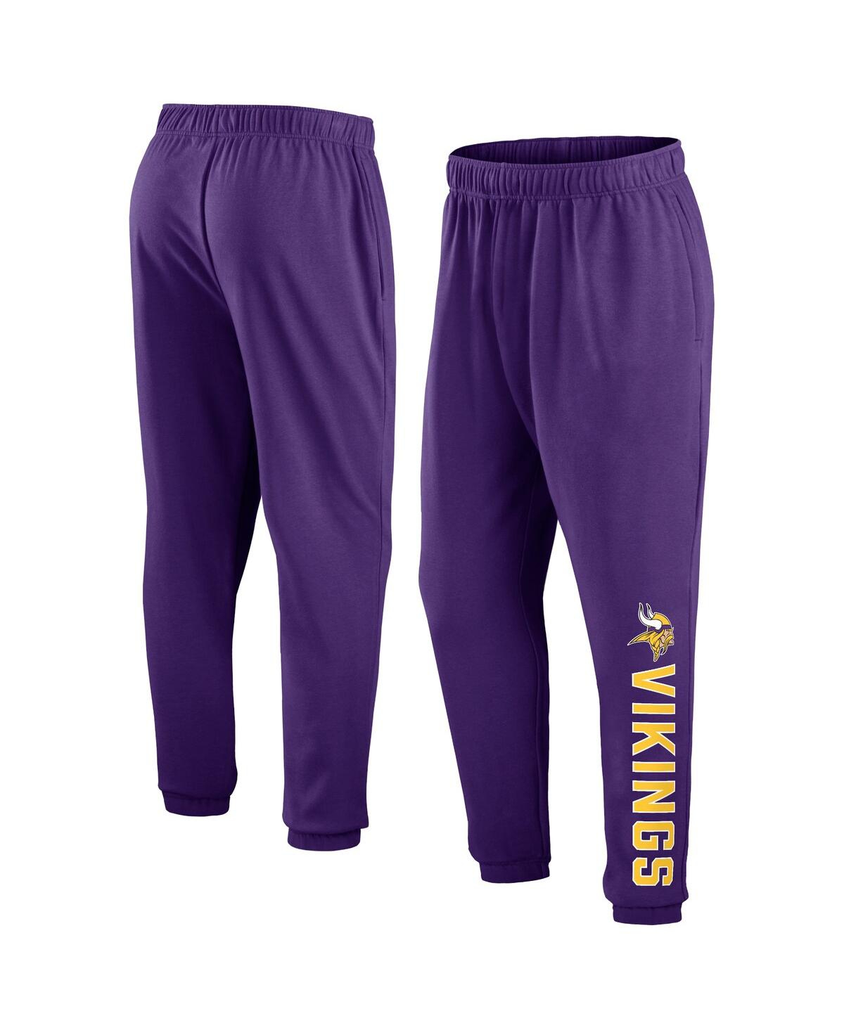 Shop Fanatics Men's  Purple Minnesota Vikings Big And Tall Chop Block Lounge Pants
