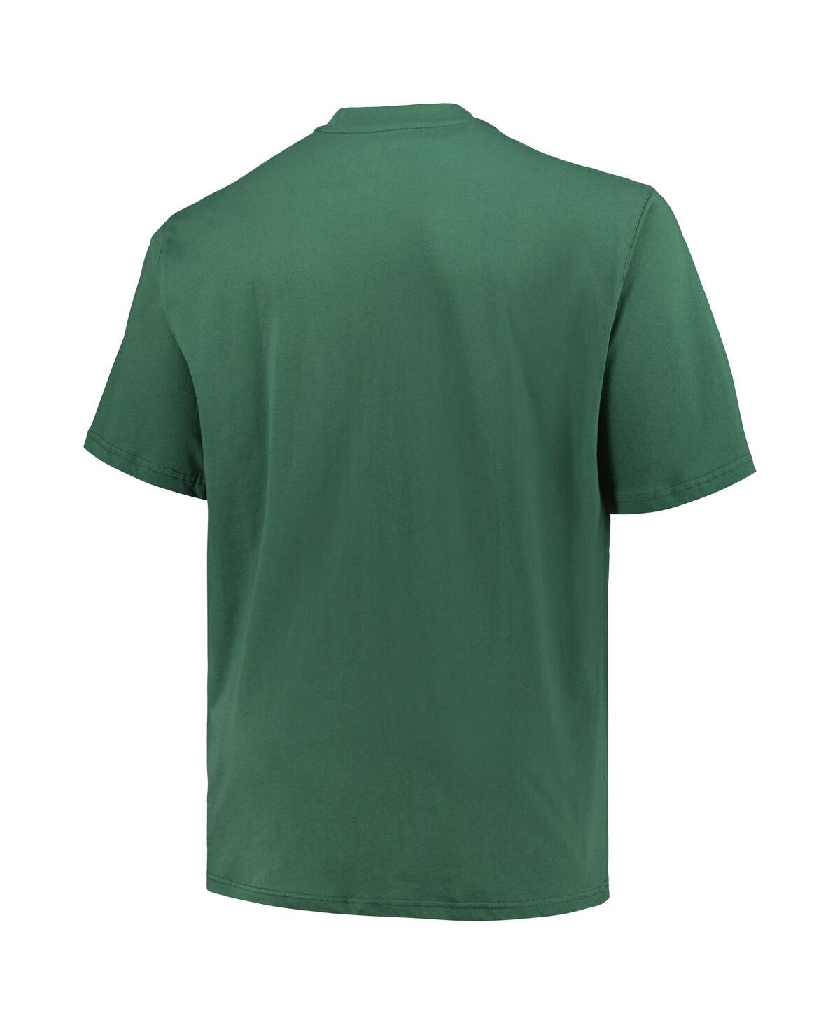Men's Fanatics Black Milwaukee Bucks Big and Tall Short Sleeve and Long Sleeve T-shirt Set - Black