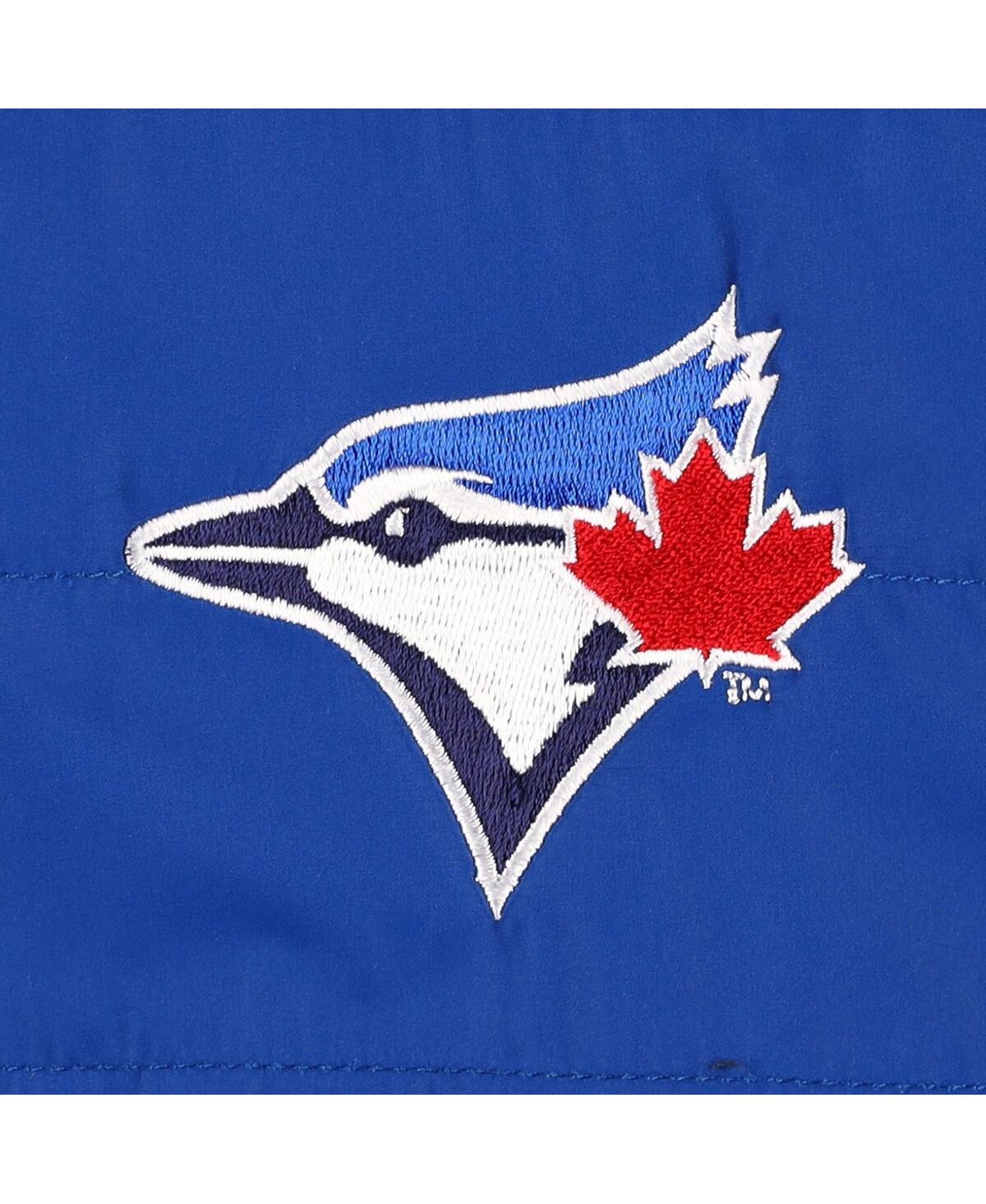 DUNBROOKE MEN'S DUNBROOKE HEATHER ROYAL TORONTO BLUE JAYS EXPLORER FULL-ZIP JACKET 