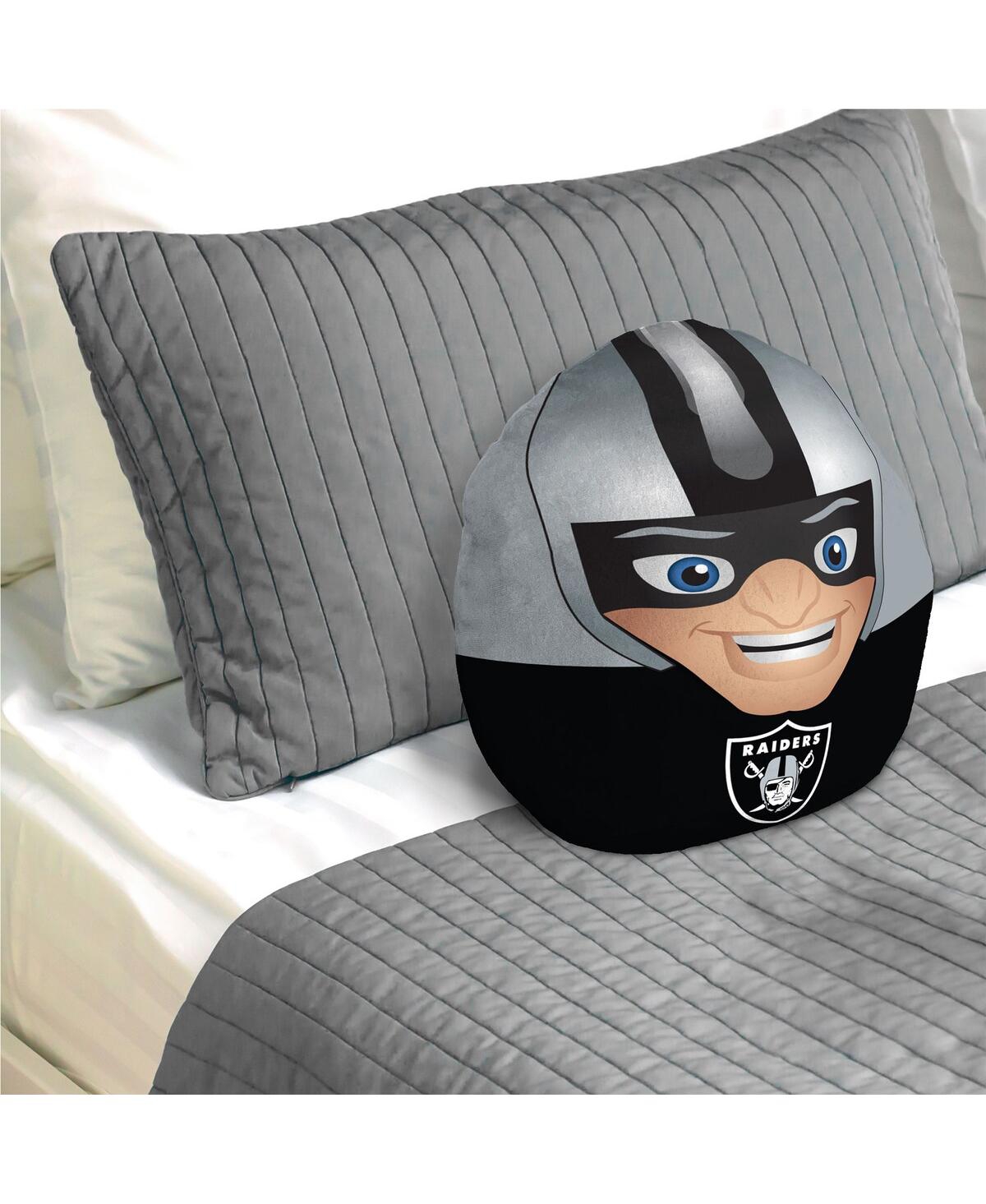 Shop Pegasus Home Fashions Pegasus Las Vegas Raiders 22" Plushie Mascot Pillow In Multi