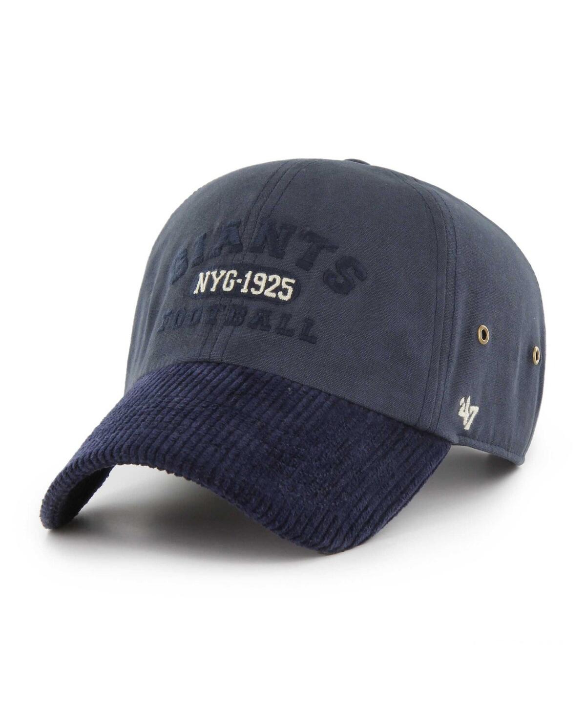 47 Brand Men's ' Navy New York Giants Ridgeway Clean Up Adjustable Hat In Blue