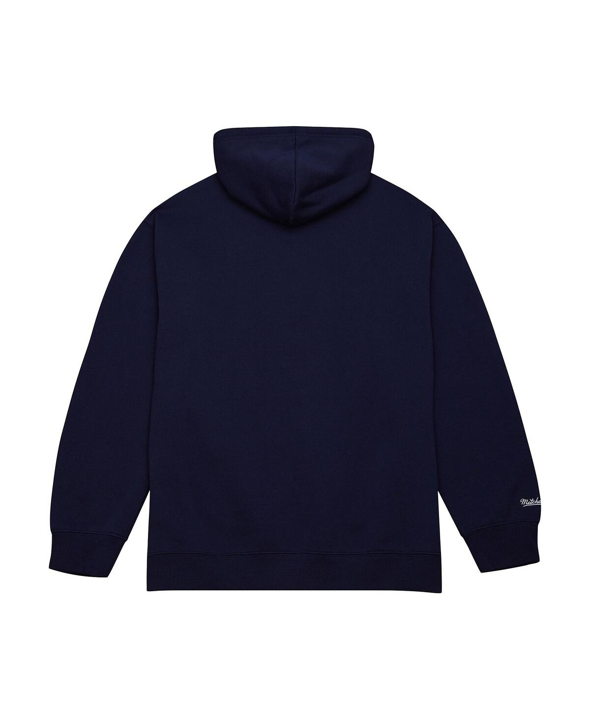 Mitchell & Ness Men's  Navy Dallas Mavericks Hardwood Classics Tonal Pullover Hoodie In Navy