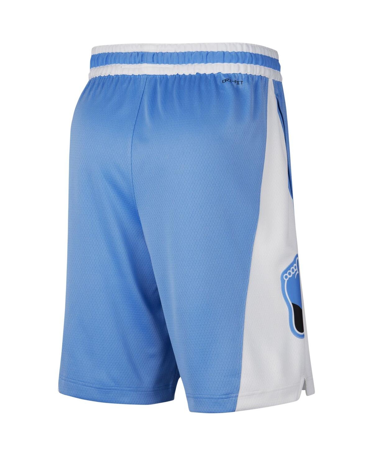 Shop Jordan Men's  Light Blue North Carolina Tar Heels Limited Performance Shorts