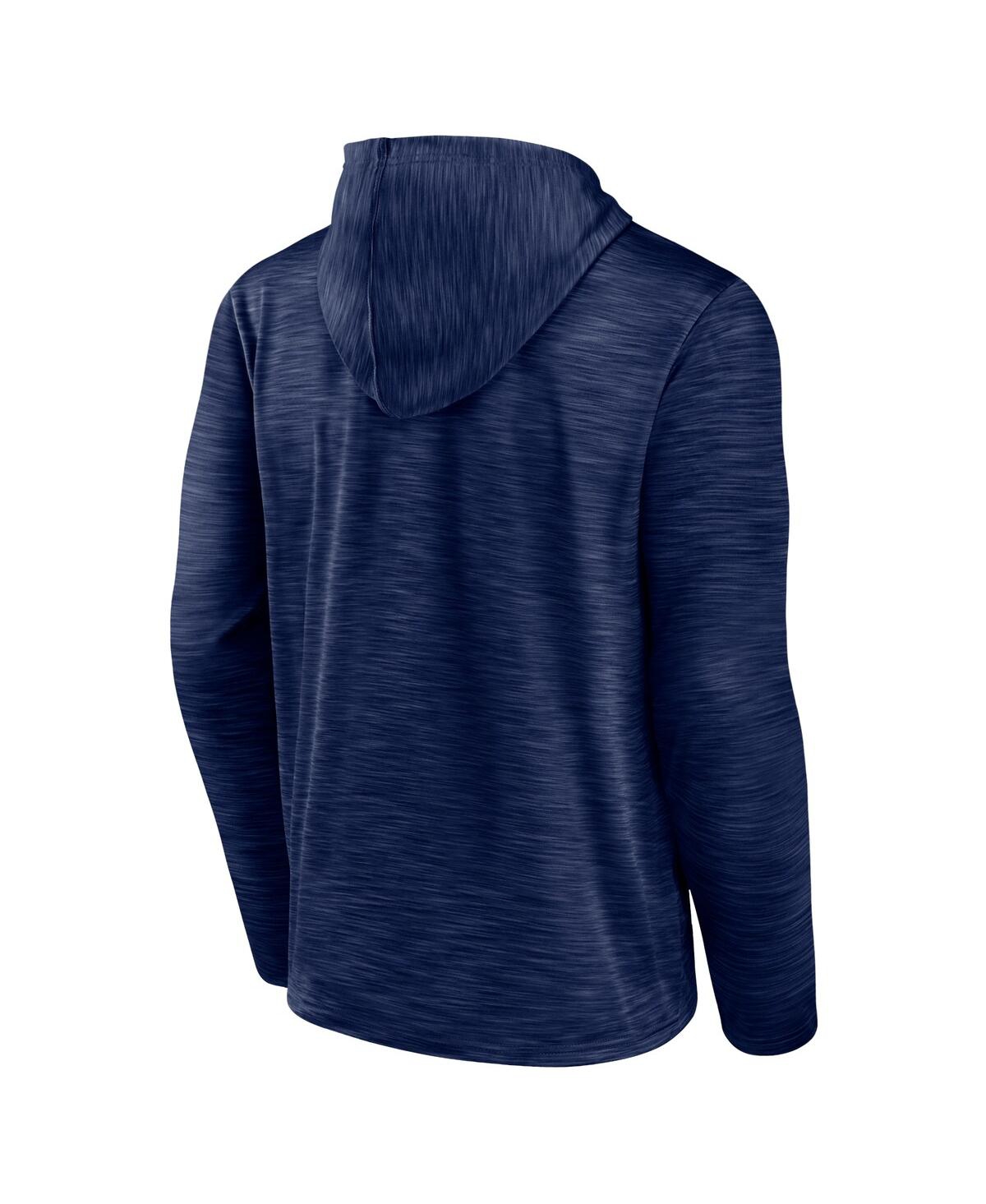 Men's FanaticsNew England Patriots Hook and Ladder Pullover Hoodie - Heather Navy