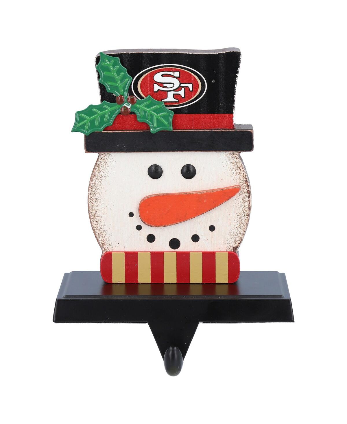 Memory Company The  San Francisco 49ers Snowman Stocking Holders In Multi