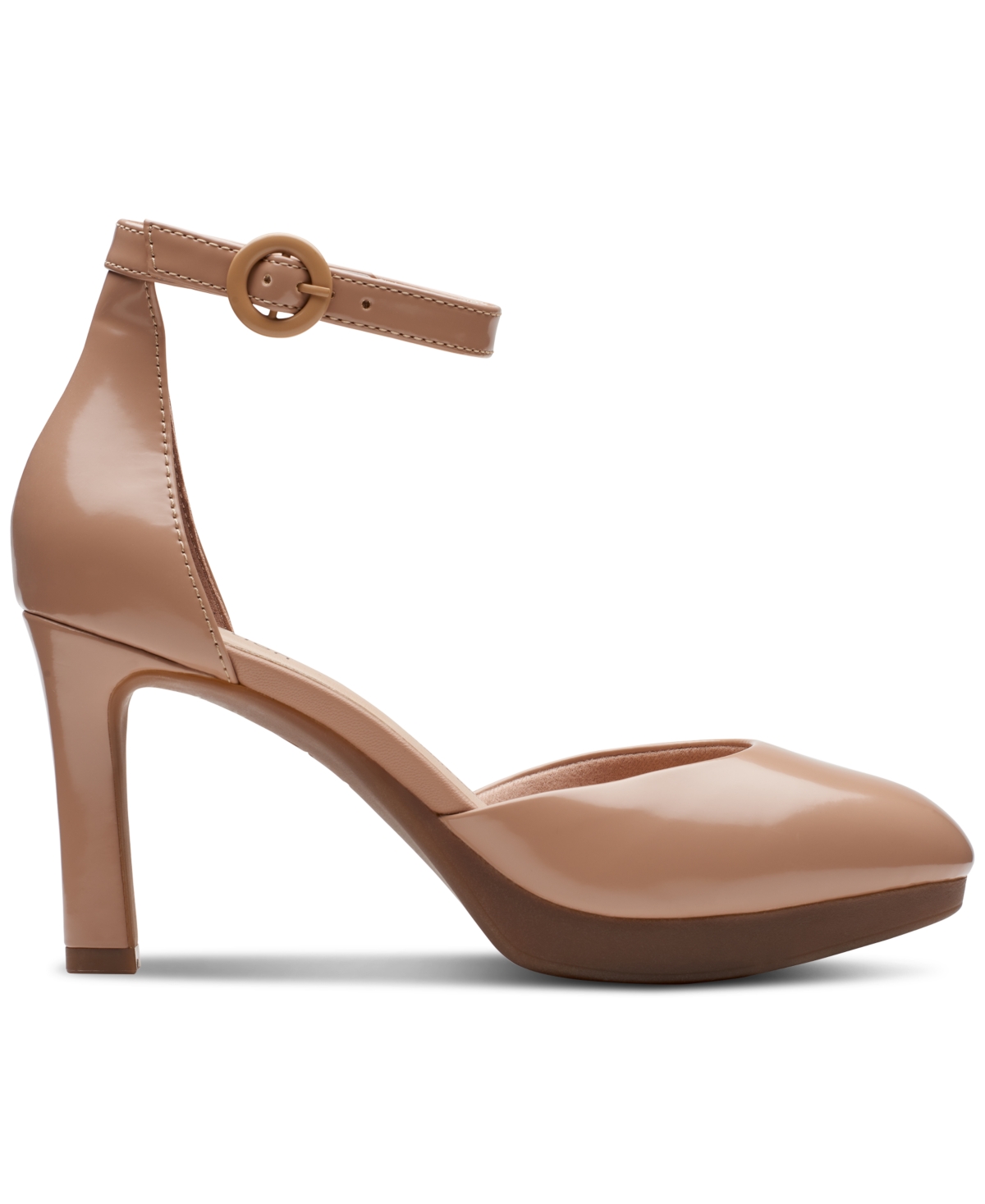 Clarks Women's Ambyr 2 Cove Ankle-Strap Platform Pumps