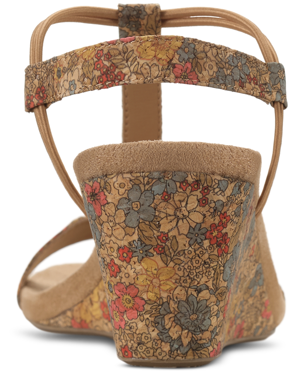 Style & Co Women's Mulan Wedge Sandals, Created for Macy's - Floral Cork 2