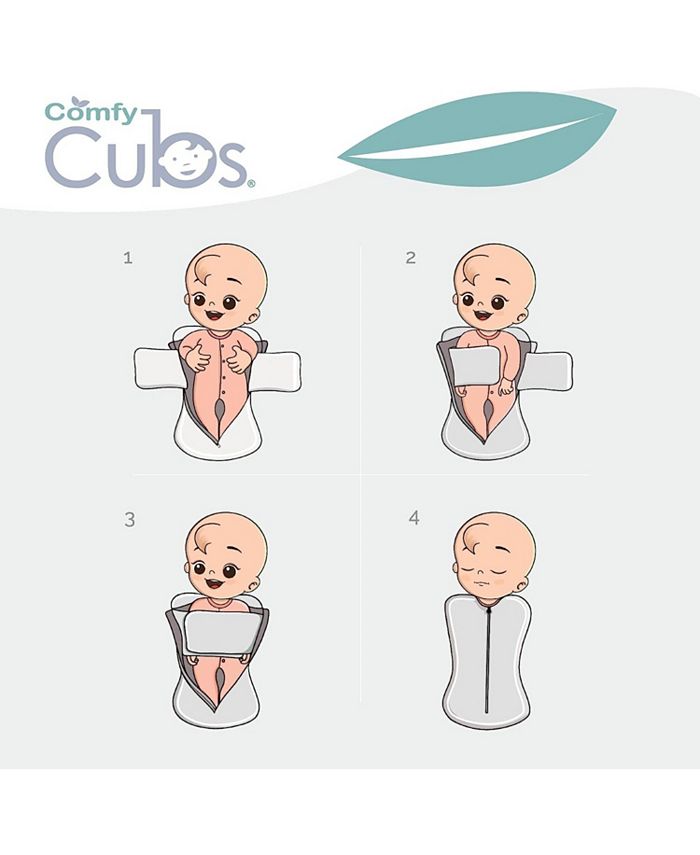 Comfy Cubs Zipper Swaddles, Pack of 2 Macy's